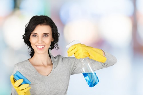 Local cleaners handling access challenges in a Wandsworth apartment building