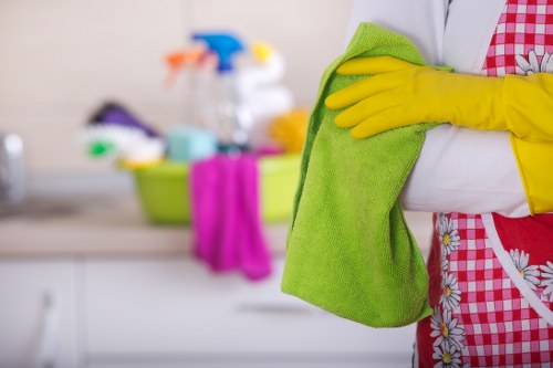 Customer booking a cleaning appointment with service details