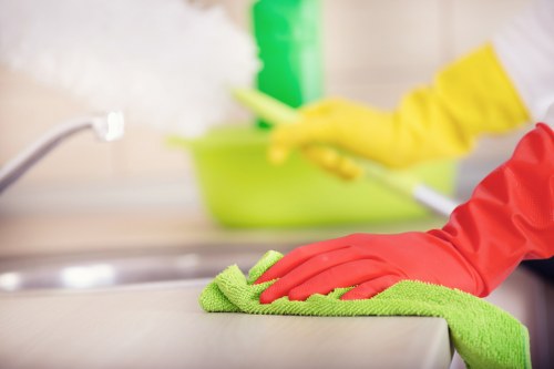 Professional cleaning of a retail premises in Wandsworth